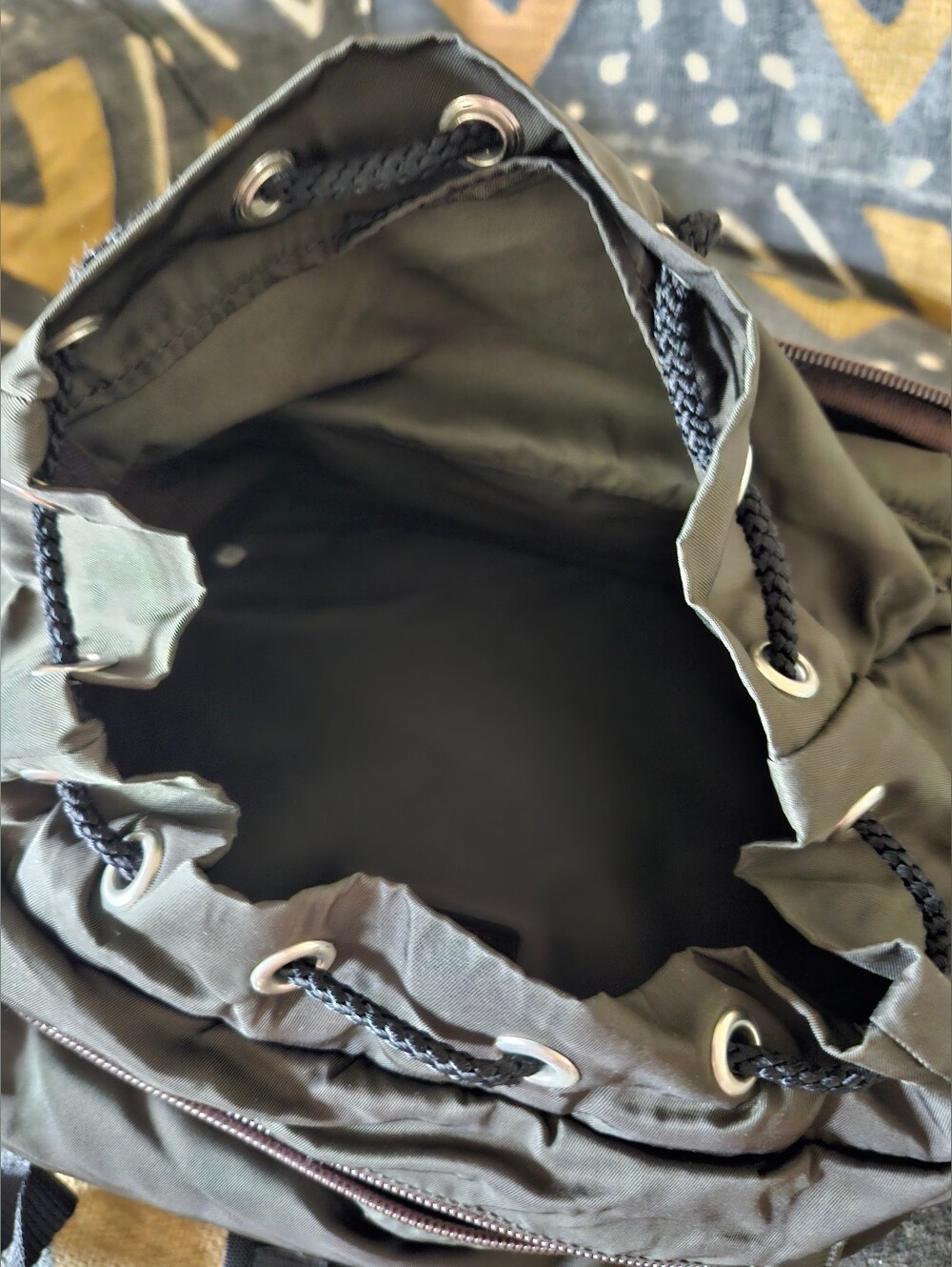 Sale🤯 PRADA Mini Archival 1998 PRADA Tessuto Montagna Backpack-Ebano Near MINT - Picture 9 of 11